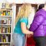 Jill tied, gagged and hooded by Sophie wearing a sexy purple Down jacket and a black rain pants (Pics)