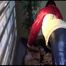 Get an Archive Video with Lucy enjoying her shiny nylon downwear