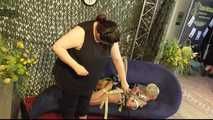 Hogtie on the Erotic Fair