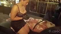 Nipple clamps and aroma play