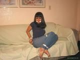 Exotic Girl DragonLily Attacked and Bound at home.