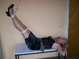 Tied on a table