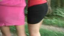 Pee in the woods