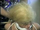 BLONDE BOMBSHELL TRACY IS SPONGE STUFFED AND CLEAVE GAGGED (D36-8)