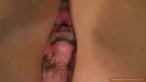 Isabella, bound and sat-on