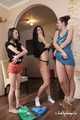 Lucky & La Pulya & Xenia - Trash bag fashion show