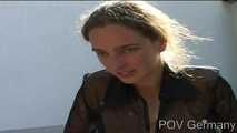 "Under german roof" - Nadine with hiccups after a shooting
