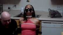 Wenona Tied Up in Kitchen, Part 3
