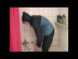 Get 2 Archive Videos with Alina enjoying her Shiny Nylon Rainwear