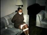 F0RCED TO TAPE & HANDCUFF HERSELF GOOD AND TIGHT (D20-16)