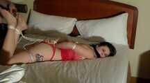 Anastasia Rose Bound in Bed (Combo Clip)