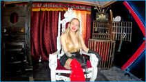 My first video here, from now on I'm your mistress!