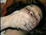28 YR OLD MOM, IS HANDGAGGED AND MOUTH STUFFED (D39-15)