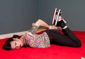 Fetisha in Hightop Hogtie