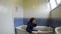 Estate Agent Takes A Dip Fully Clothed