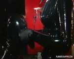 Madame Zoé - Rubbertoys boots licking session