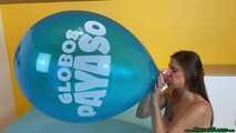 Blow2Pop blue 18inch *Globos Payaso*