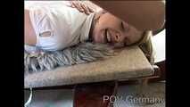 "Under german roofs" - Nylon hogtied Tickling