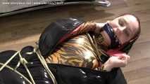 Ivette - tied in a sleepingbag