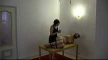 Afsana brutally Hogtied