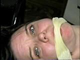 FEISTY, CLEAVE GAGGED, HOG-TIED HOSTAGE PIPER (D23-5)
