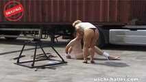 Backstage: On the set of the movie Bad Schoolgirl