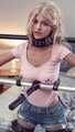BONDAGE RAHMEN - Marie mit Nipple Clamps | Bondage Furniture