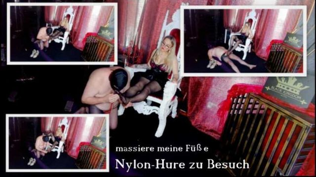  My black nylons will drive you crazy!
