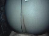 POV Anal fuck in sexy nylon ass POV 