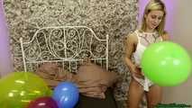 sexy sitpopping and riding on the chair