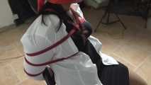 Jasmin roped to chair 2/2