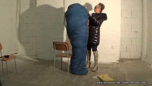 Lady Lana - Sleepingbag slave!