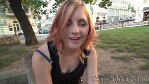 On a visit in Prague with Veronika