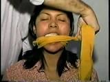 18 Yr OLD AMERICAN INDIAN COLLEGE STUDENT IS MOUTH STUFFED, BAREFOOT, TOE TIED, CLEAVE GAGGED & TIED TO A CHAIR (D55-3)