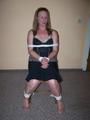 Tied on a chair