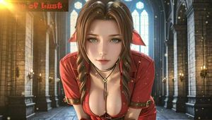 3D Aerith parody POV sex