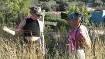 Hard Outdoor Training Session for Maya Homerton