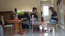 Lea, Saskia und Wendy - Die Bondageparty 2  Teil 2 von 5