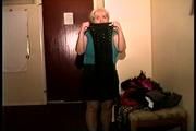 50 Yr OLD REAL ESTATE AGENT TELLS REAL LIFE BONDAGE STORY, IS  HANDGAGGED, MOUTH STUFFED, CLEAVE GAGGED< F0RCED TO CHANGE CLOTHS, HOG-TIED ON BED & TIE-TIED WHILE WEARING SWEATY STINKY PANTYHOSE (D68-1)