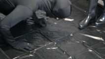 The black object