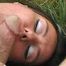 Skinny teen Alina fucking outdoors