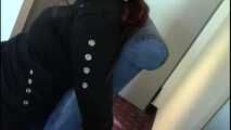 American Domme Shackled To a chair
