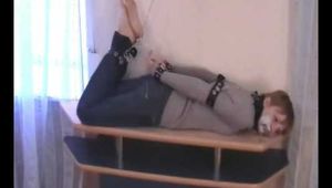 Alice Lee - Red hot bondage scene with a cute girl (video)