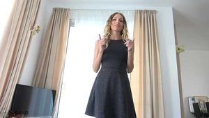 Kurzer RITT auf dem SCHNELLSPRITZER – Muschi VOLLGEPUMPT!! [EN]