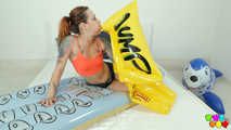 768 Air mattress workout
