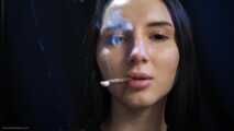 Confident Smoker – Slow Drags & Direct Eye Contact