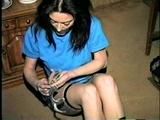 28 Yr OLDS K1DNAP RANSOM CALL & TAPES, GAGS & HANDCUFFS HERSELF (D24-4)