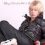 Pia tied, gagged and hooded in bed wearing a shiny black rain pants a a shiny black downjacket (Pics)