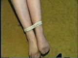 HOSTAGE DIANE, TIED & GAGGED ON THE FLOOR (D6-4)
