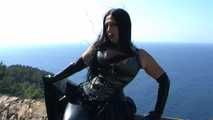 Dirty Rubber Bitch in Majorka - Blowjob & Handjob with Gloves